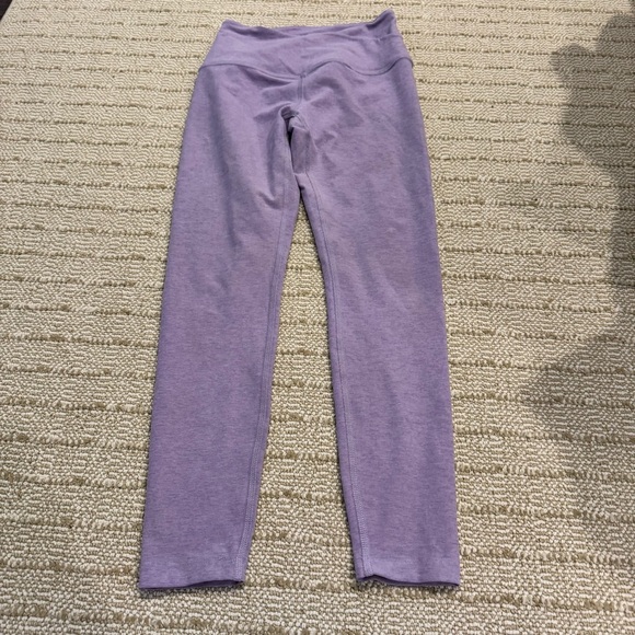Beyond Yoga Spacedye At Your Leisure High Waisted Legging Crisp Lavender Heather - Picture 4 of 7